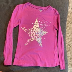 Purple star long sleeve